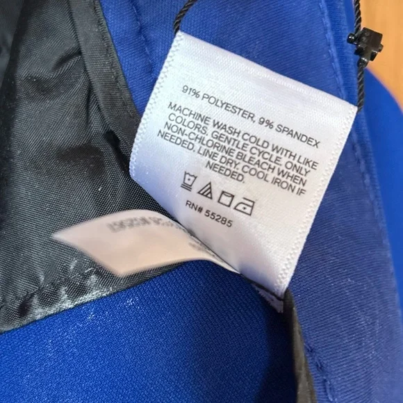 NWT Express High Waisted Trousers Royal Blue - Picture 4 of 5